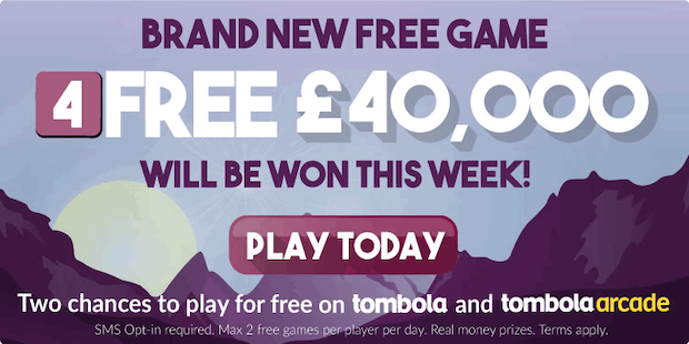 New 4Free Game From Tombola