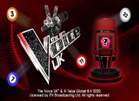 The Voice Bingo - 52 Ball Bingo