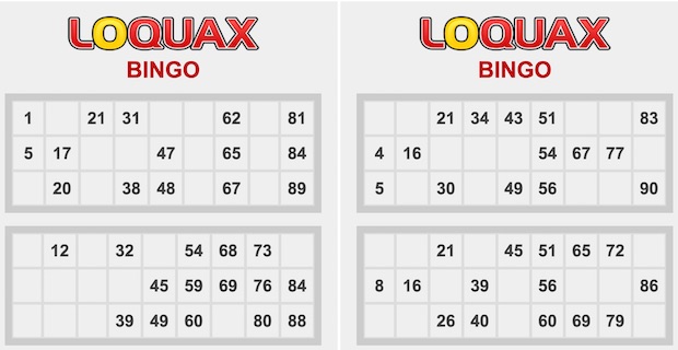 Free 90 Ball Bingo Cards